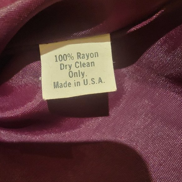 Nanette Lepore Dress V-Neck Sleeveless Polka Dot Blue Burgundy Size O - Picture 6 of 7